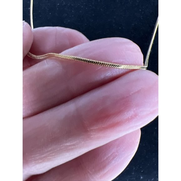 Lot of 3 Necklaces Gold Tone Chains - Picture 12 of 16